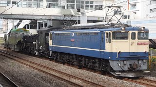 EF65-2096+ヨ8629+シキ801 特大貨物 平塚駅通過