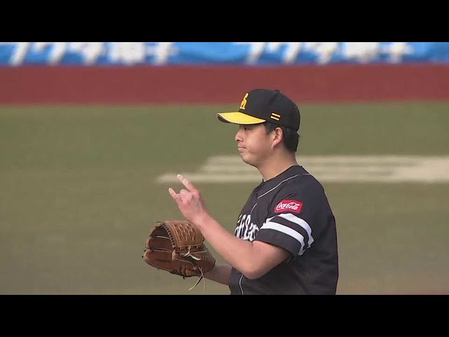 【6回裏】ホークス・大関友久 プロ初先発で7回途中1失点の好投を見せる!! 2022年3月31日 千葉ロッテマリーンズ 対 福岡ソフトバンクホークス