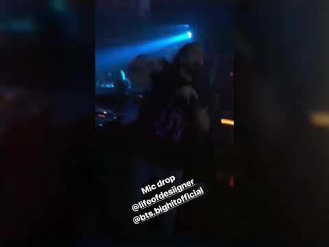 Steve Aoki Plays BTS Mic Drop Remix in the Club { 171126}  via IG