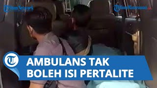 Viral Video Jenazah Terlantar Gara-gara Mobil Ambulans Siaga Dramaga Tak Diizinkan Isi BBM Pertalite
