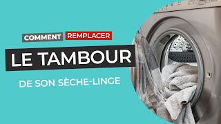 Sèche-linge ARISTON ALE70CX : Remplacer le tambour