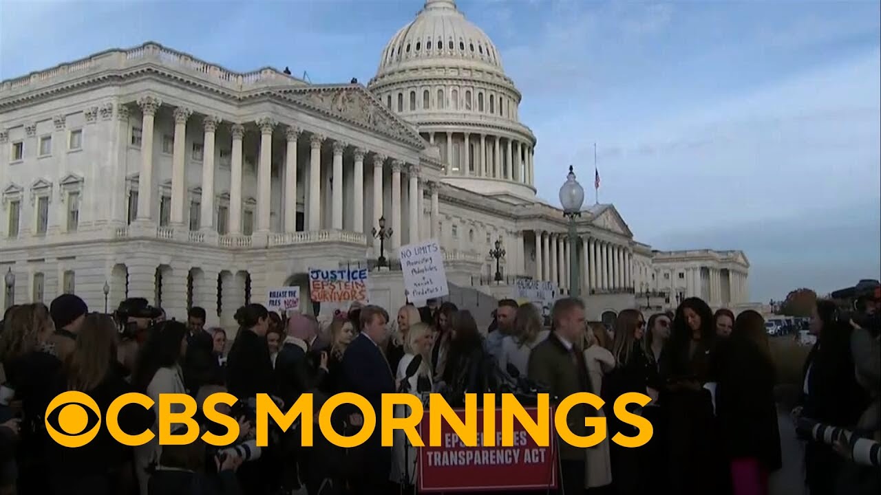 Epstein survivor says "this fight belongs to us" as Congress votes to release files