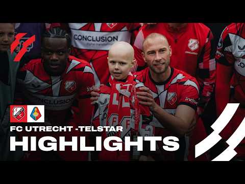   FC Utrecht 4-1 Stormvogels Telstar Combinatie Ve...