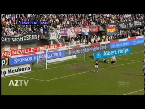 Samenvatting Sparta Rotterdam 0 - 1 AZ Alkmaar (21-03-2010)