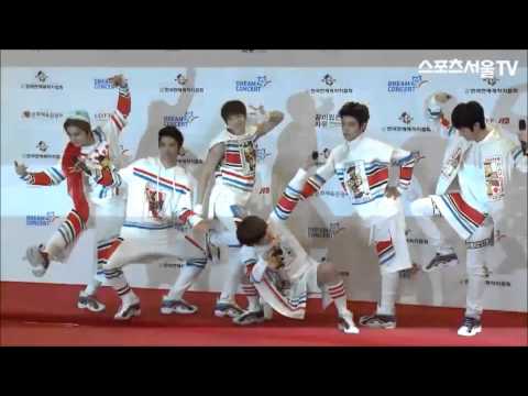 [140607] C-CLOWN posing at the Dream Concert 2014 red carpet!