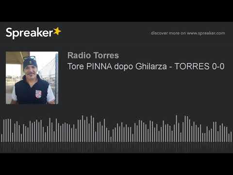 Tore PINNA dopo Ghilarza - TORRES 0-0