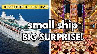 Rhapsody of the Seas! Small Ship BIG SURPRISES - Complete Deck Tour!