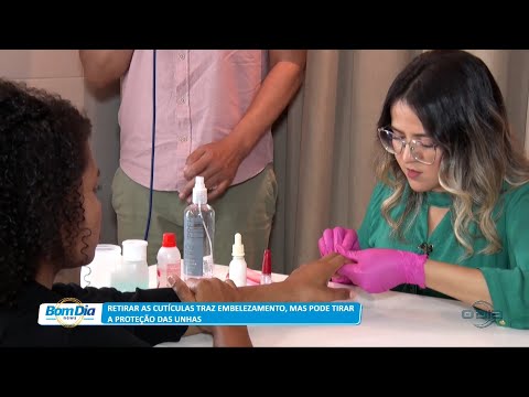 Retirar as cutículas traz embelezamento, mas pode tirar a proteção das unhas 28 02 2023