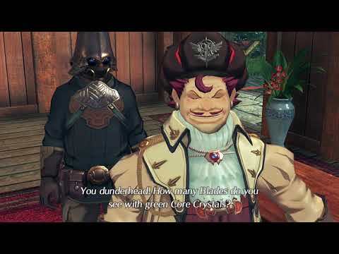 Xenoblade Chronicles 2 Swimsuit Edition Cutscene 020 - The Color "Emerald"