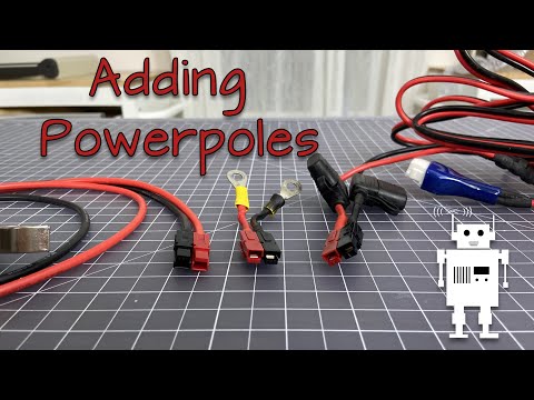 Adding Powerpoles to Icom 7300 Ham Radio