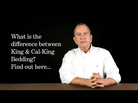 What is the difference between California King and a Regular King bedding?