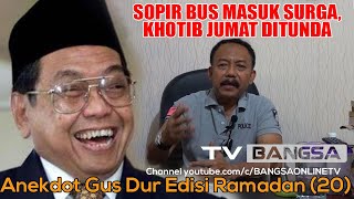 Sopir Bus Masuk Sorga Duluan, Khotib Jumat Malah Dihadang Malaikat