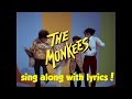 The Monkees theme song - lyrics on screen - plus more!