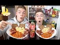 Wir essen 1 Tag lang wie ein ZUSCHAUER (mit englischem Frühstück)