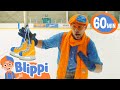 Blippi Goes Ice Skating ️ 1 HOUR Holiday Special Blippi Educational Videos For Kids