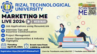 Jobs180.com Marketing Me Live at RTU