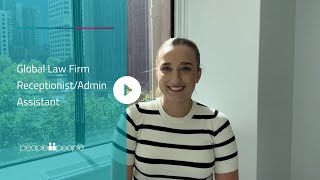 Global Law Firm Receptionist/Admin Assistant