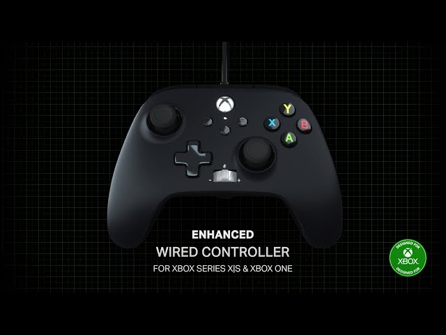 Alimenta un controller cablato rimovibile blu zucchero filato per Xbox Series/One/PC video