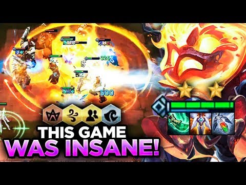 CRAZY HIGH ROLL! THIS GAME WAS INSANE! | TFT | Teamfight Tactics