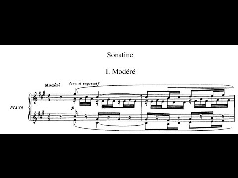 Ravel: Sonatine M.40 - I. Modéré (ARGERICH, Martha)