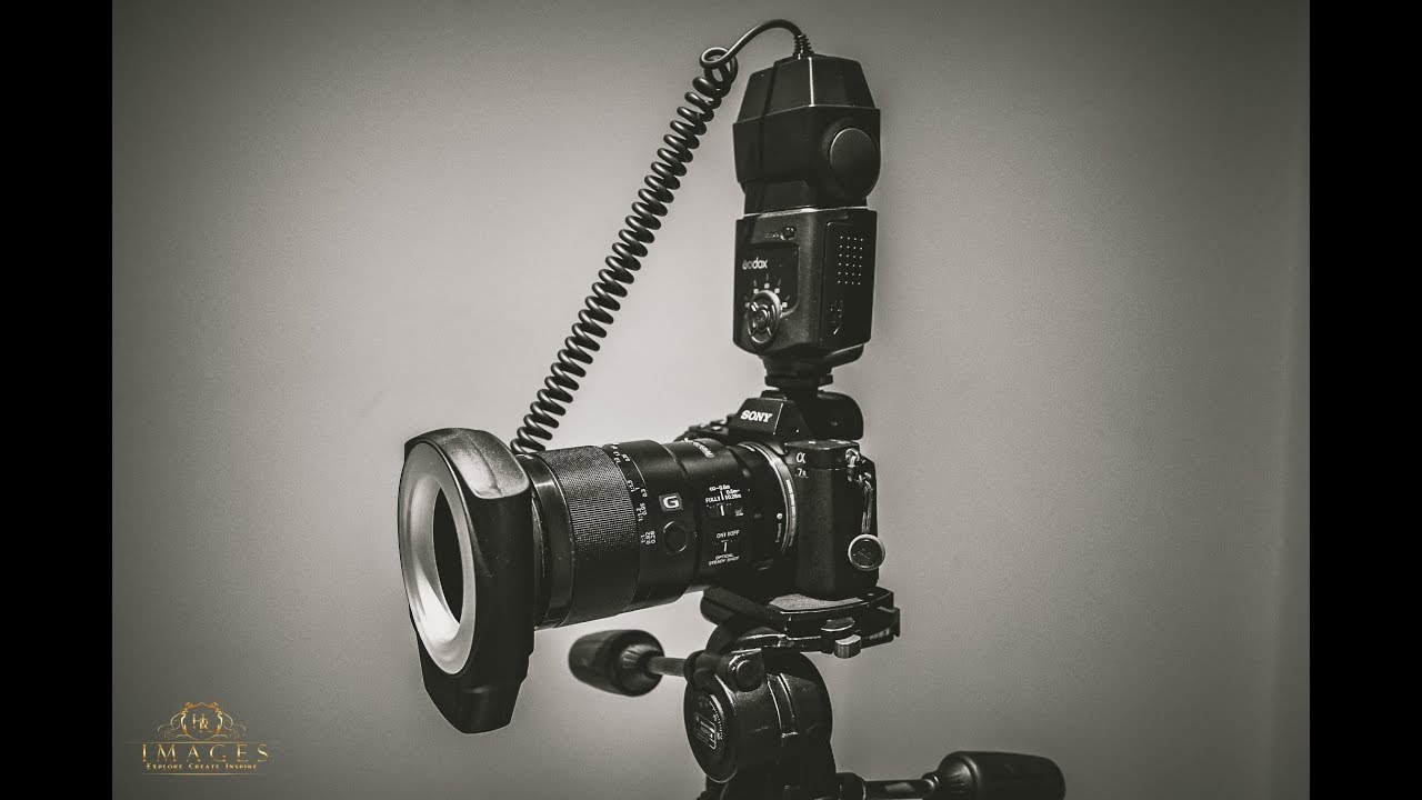 Вспышка для макросъемки Godox ML-150 кольцевая