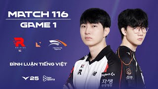 [08.08.2025] KT vs HLE | Game 1 | Bình Luận Tiếng Việt | LCK 2025