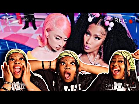 NICKI MINAJ & ICE SPICE - BARBIE WORLD (reaction) 🔥🦄 #trending #nickiminaj #barbieworld 👑