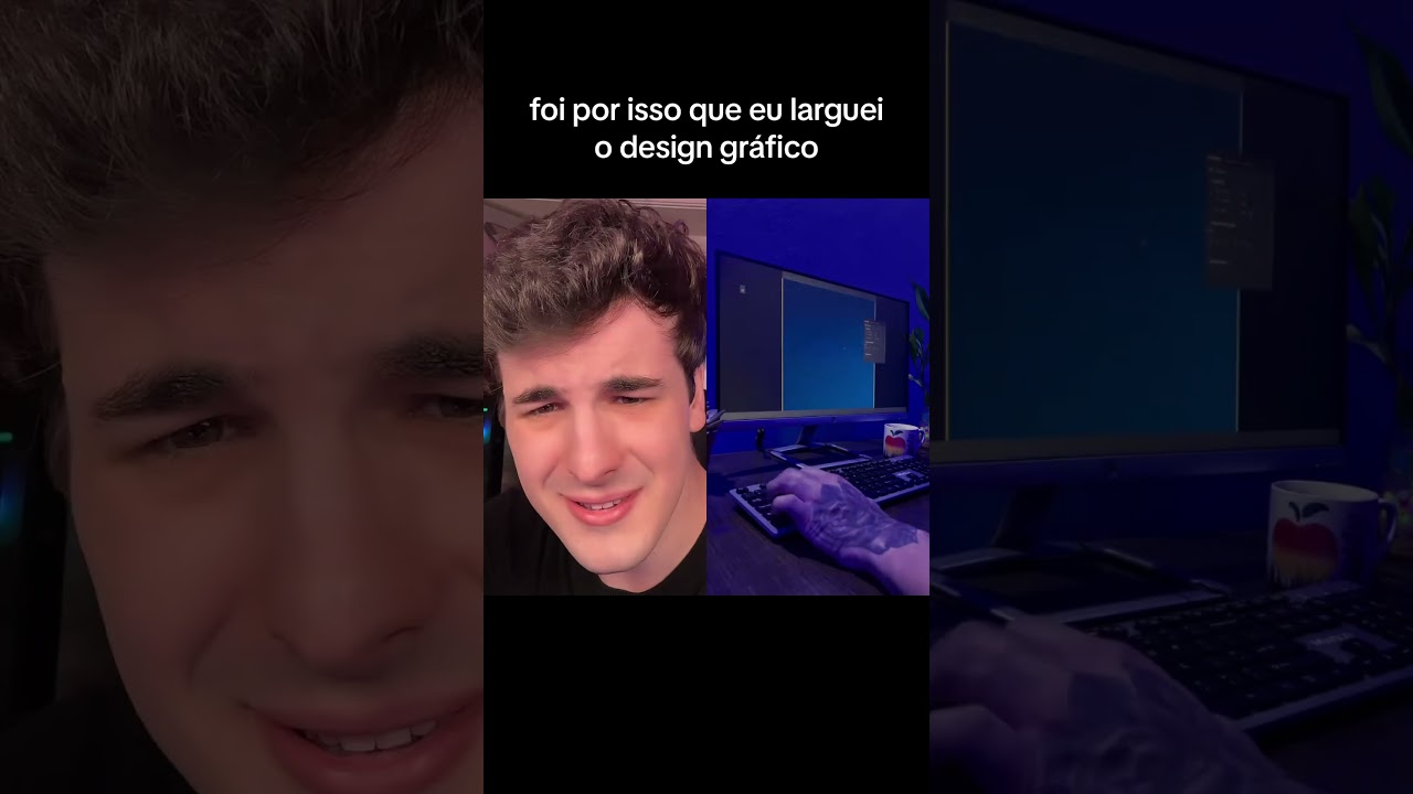 POR ISSO EU LARGUEI O DESIGN GRÁFICO...