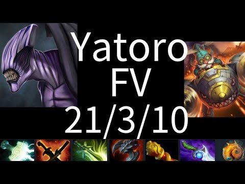 Yatoro Faceless Void vs Tiny, Timber, Gyro, Ogre, Nyx - dota2