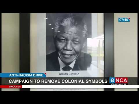 Campaign to remove colonial symbols