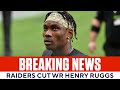 Raiders cut WR Henry Ruggs after DUI Resulting in Death Charge | CBS Sports HQ