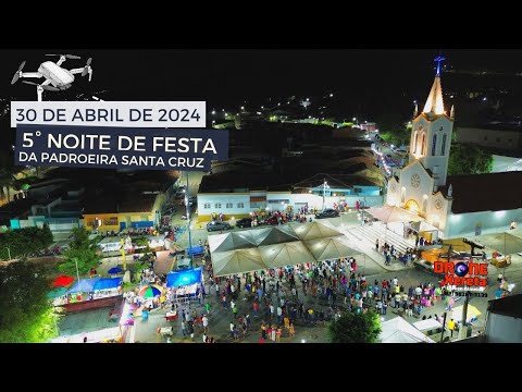 5° NOITE DE FESTA DA GLORIOSA SANTA CRUZ, TAQUARANA, ALAGOAS . #drone #taquarana #dji