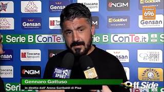 pisa-avellino-0-1-il-commento-di-gattuso