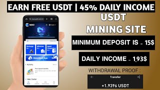 Usdt Earning Site | Earn Free Usdt | Best Usdt Investment site | New Usdt Mining | Usdt Earning