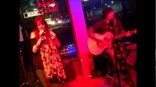 Afferent Cue... Starr Smith & Bill Jaye @ Rebel Rock Bar 1-31-13 video # 1 of 3 recorded by L.A.Ives