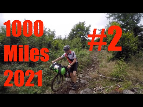 1000 Miles 2021 #2 - eine Bikepacking Tour durch Tschechien