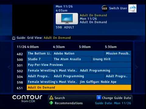 Cox Advanced Tv Program Guide Tucson November 26 2018