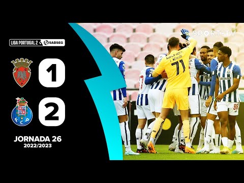 Resumo: FC Penafiel 1-2 FC Porto B - Liga Portugal SABSEG | SPORT TV
