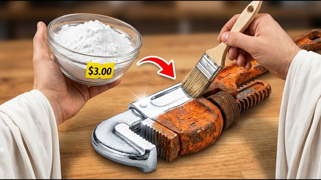 Rust Hack: This $3 Powder Dissolves Rust in Minutes (Why Stores Stopped Selling It)