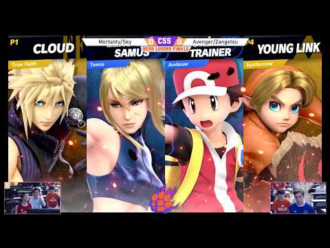 CSS 22 Doubles - LF - Mortality & Sky (Cloud/Young Link) vs. Avenger/Zangetsu (PT/ZSS/Bowser) - SSBU
