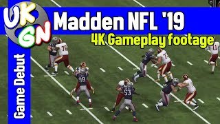 [4K] Madden NFL 19 ‎[Xbox One X] 12 minutes of gameplay