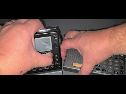 40 meters amateur radio band LSB Grundig G5 VS XHDATA D808
