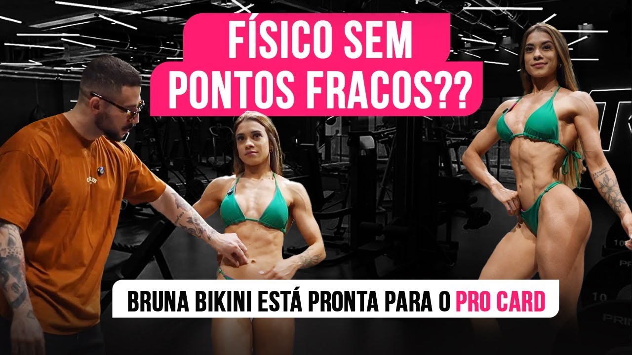ABSURDO SHAPE NÃO TEM PONTO FRACO??  AVALIANDO O FISICO DA BRUNA BIKINI