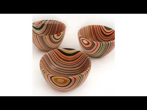 Recycled Skateboard Woodworking by AdrianMartinus Design