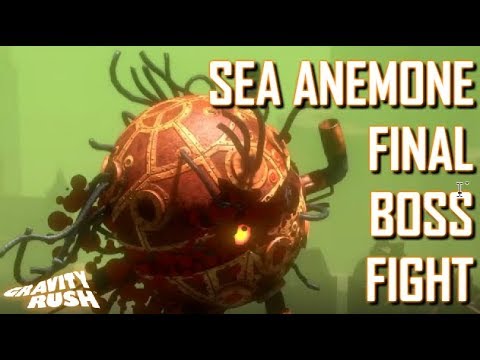 Sea Anemone Final Boss Fight - Gravity Rush Remastered
