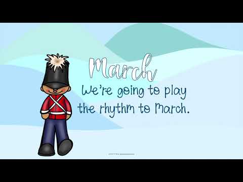 march rhythm nutcracker play along