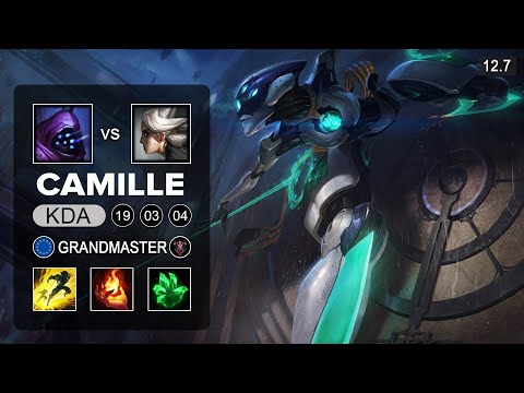 Camille vs Jax Top - EUW Grandmaster - Patch 12.7 Season 12