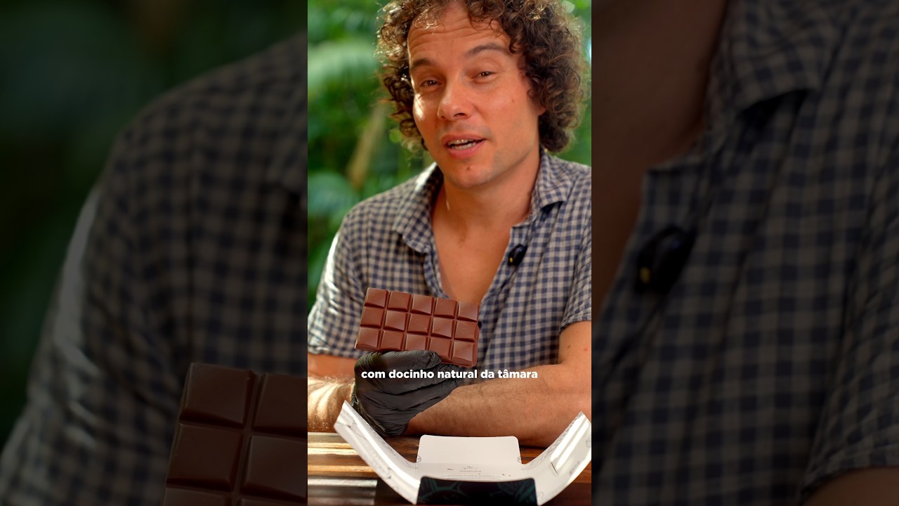 Vídeo de Chocolate 60% com Tâmaras 80g Zero Açúcar