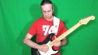 MARCELLO ZAPPATORE plays JEFF HEALEY&#39;s solo on HOW LONG CAN A MAN BE STRONG