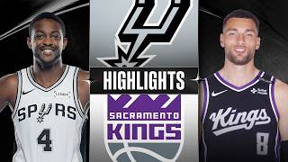 Victor Wembanyama - Julian Champagnie - San Antonio Spurs - Sacramento Kings